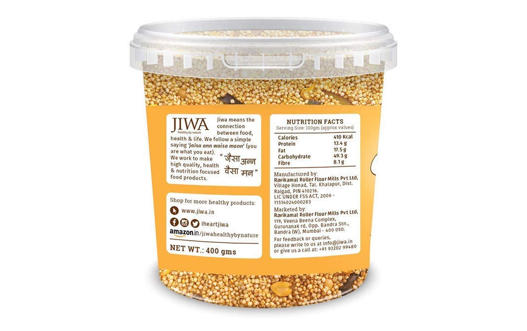 Jiwa Quinoa Chivda    Jar  400 grams